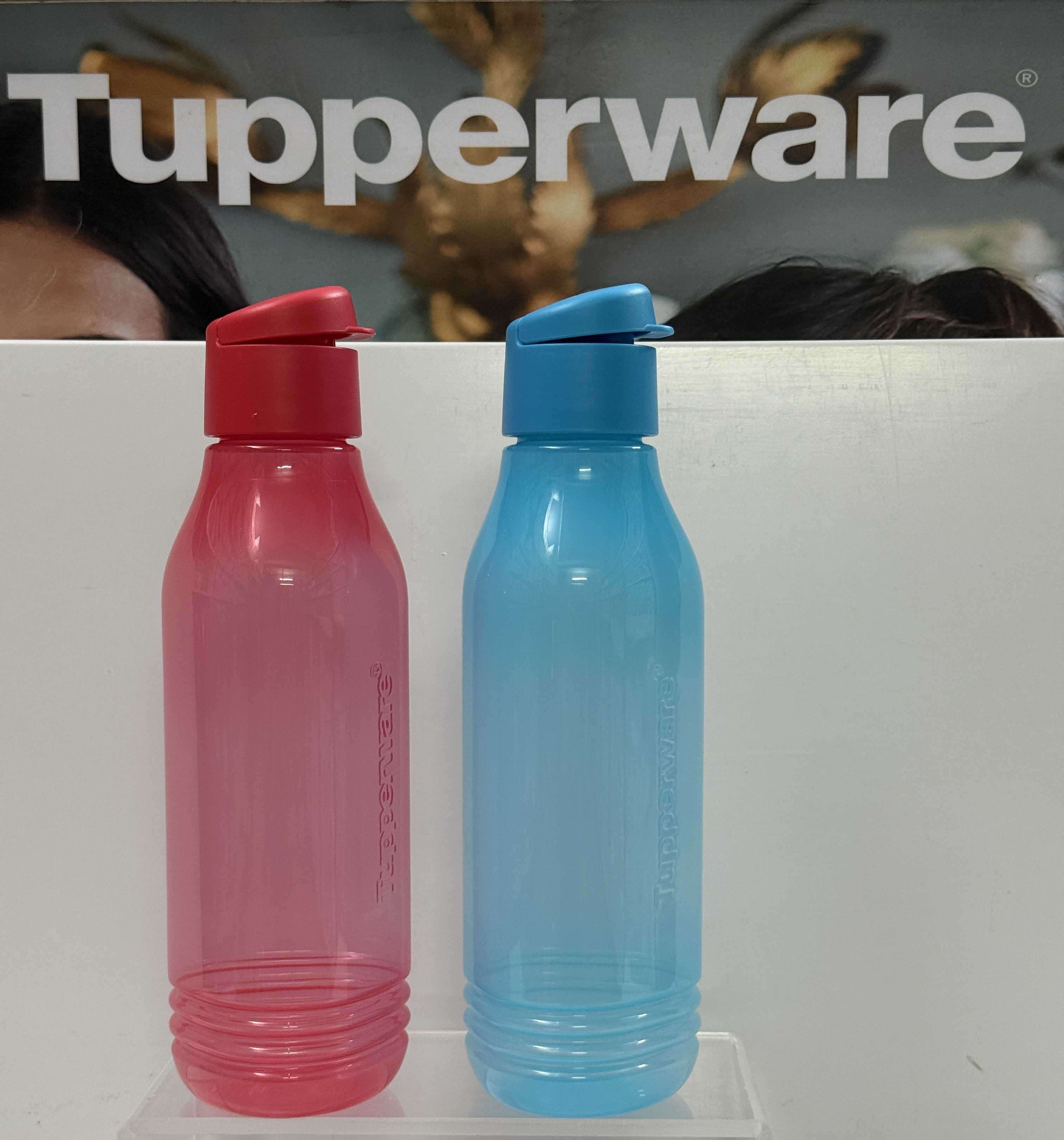750ml triangle shape  flipcap bottles set of 2
