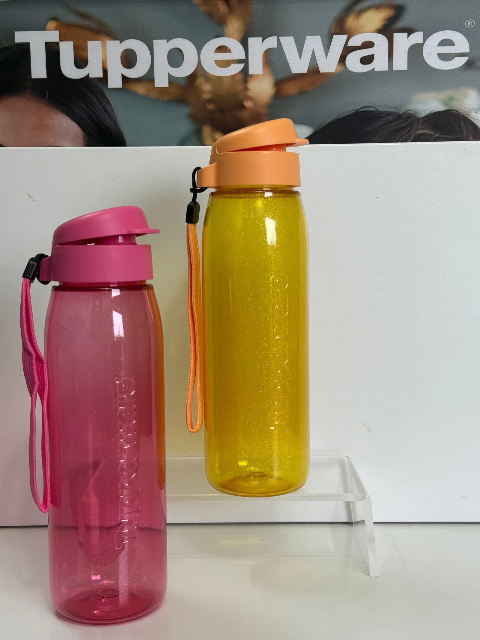 750ml sparkle polycarbonate bottles set of 2