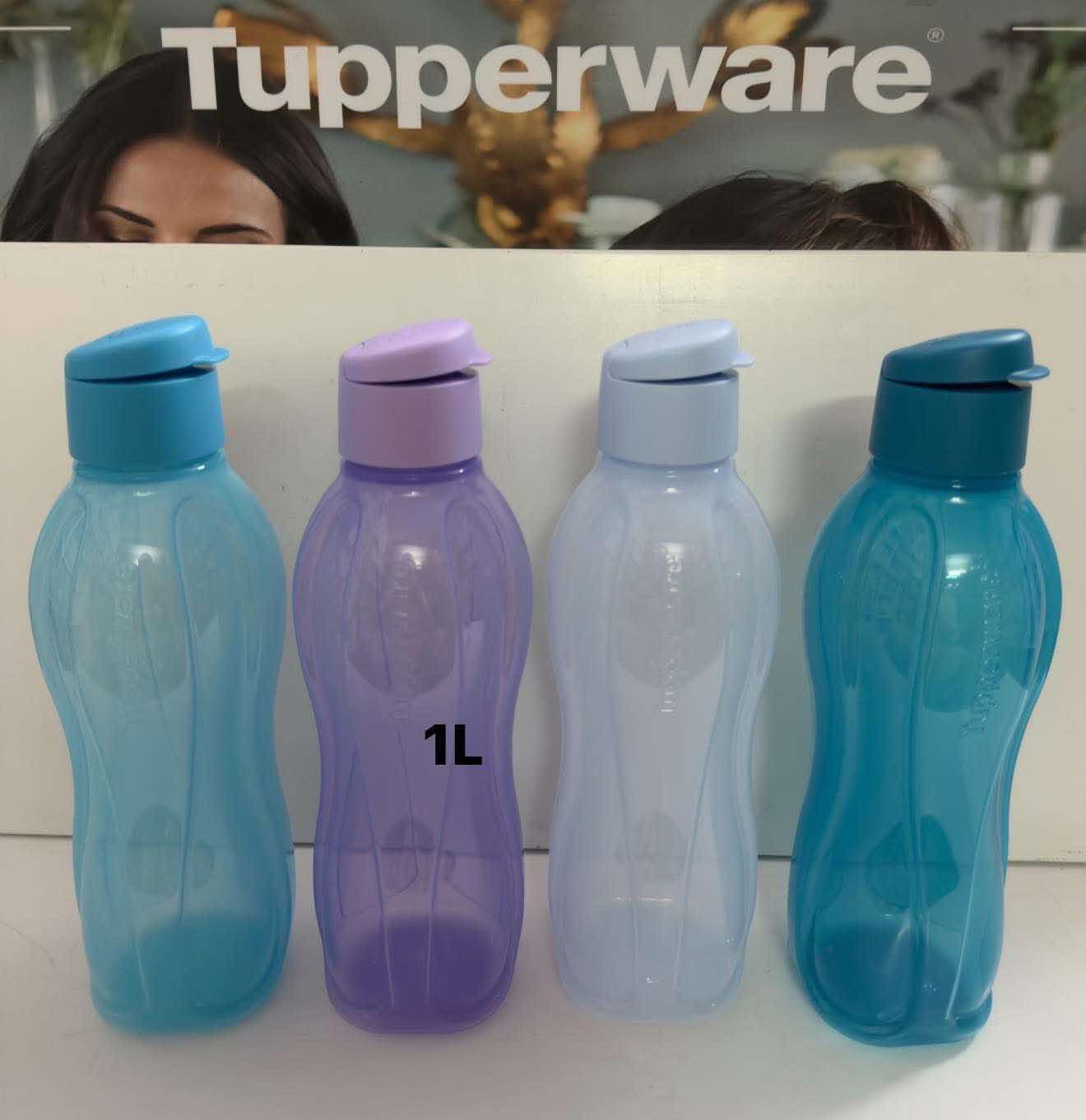 1 liter flipcap bottles set of 4