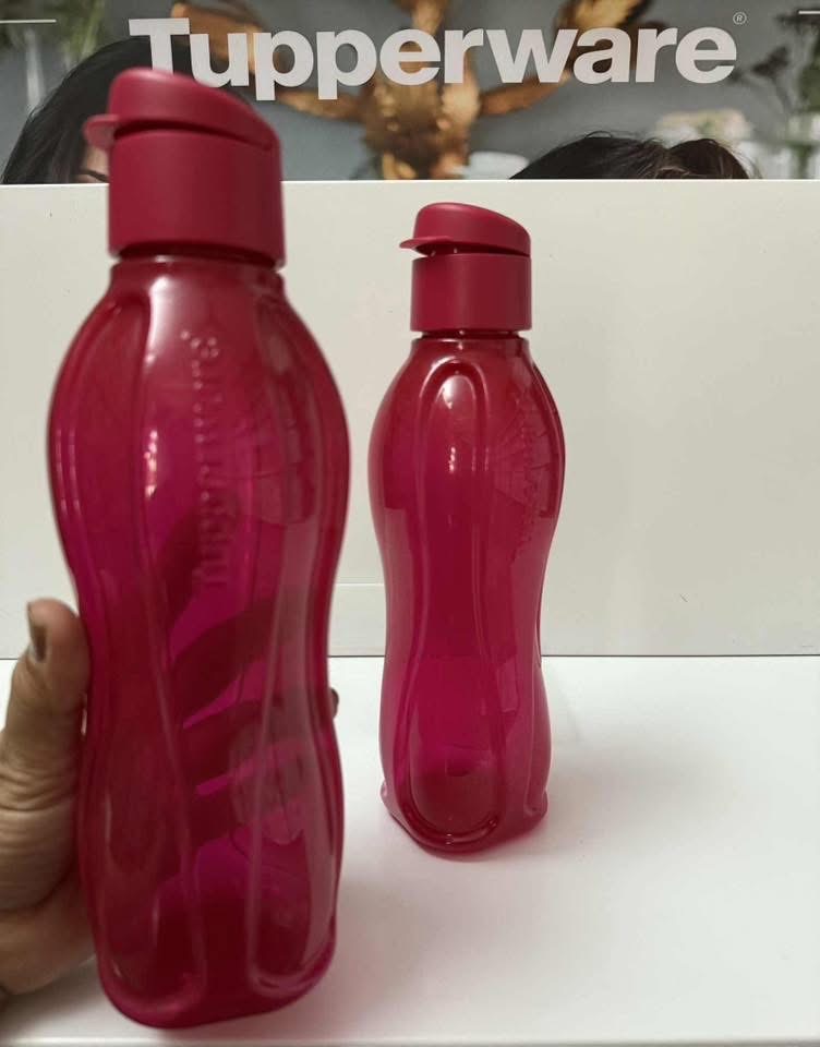 750ml flipcap glitter bottles set of 2