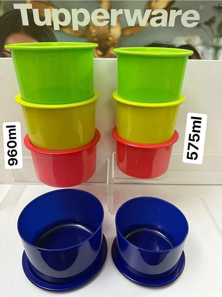 One touch 575 ml set of 4 ;and 960 ml set of 4;total 8 boxes