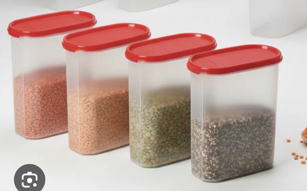 2.3 Liter airtight boxes set of 4