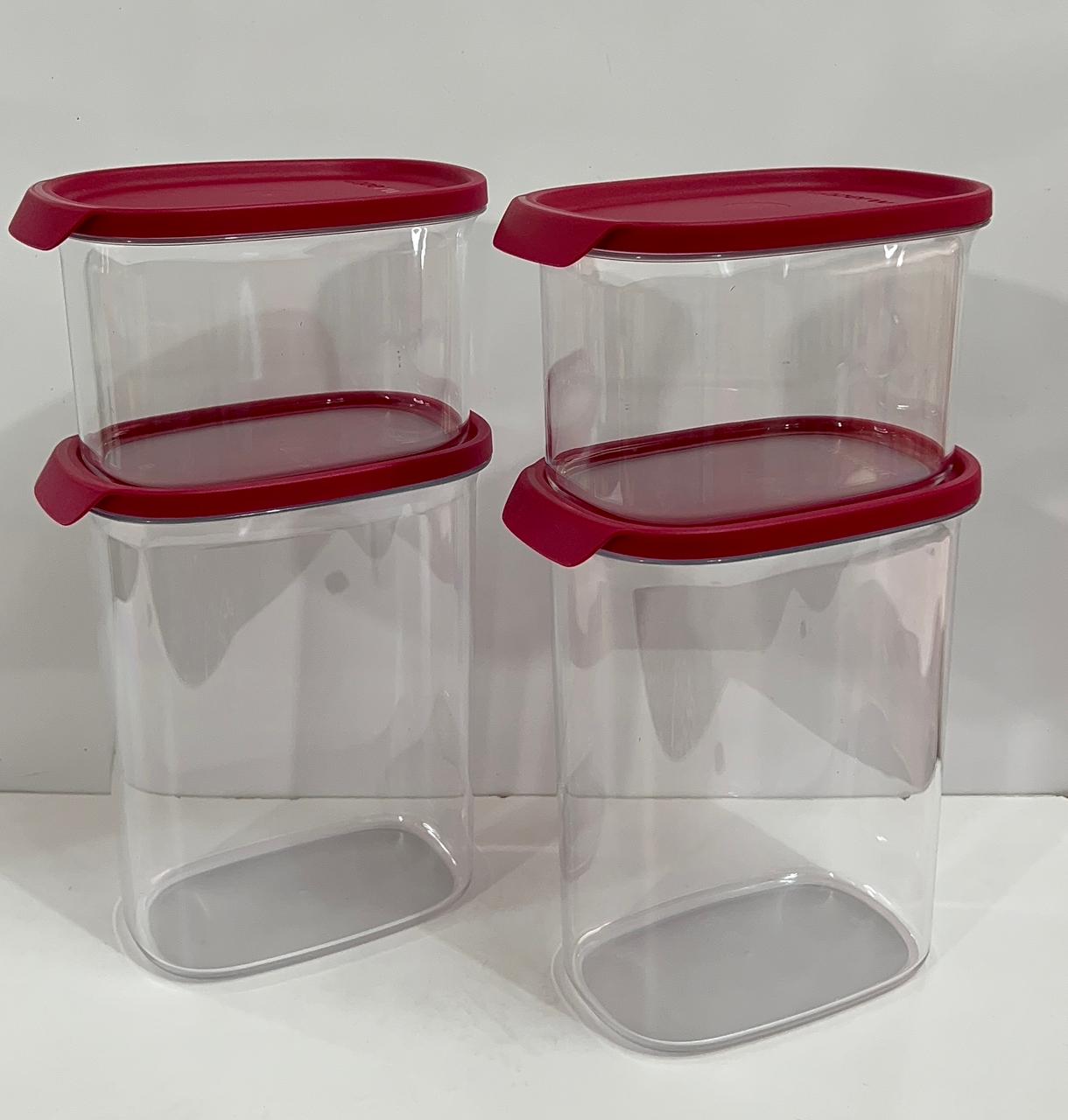 Tupperware Ultra clear 2.2 Liter(2);1.1 Lit(2)