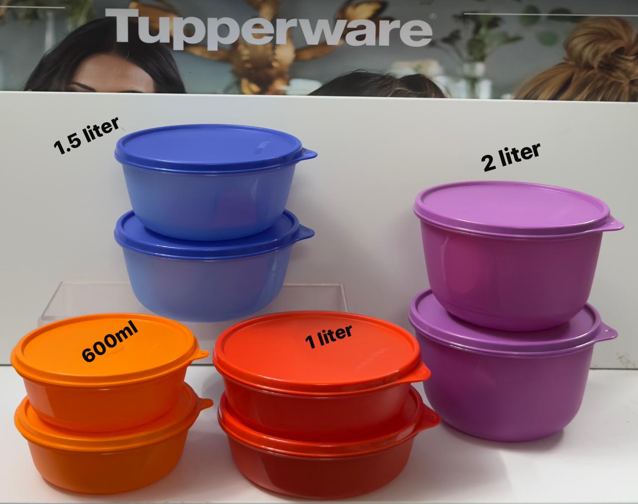 Combo of all 8 round airtight and liquid safe containers