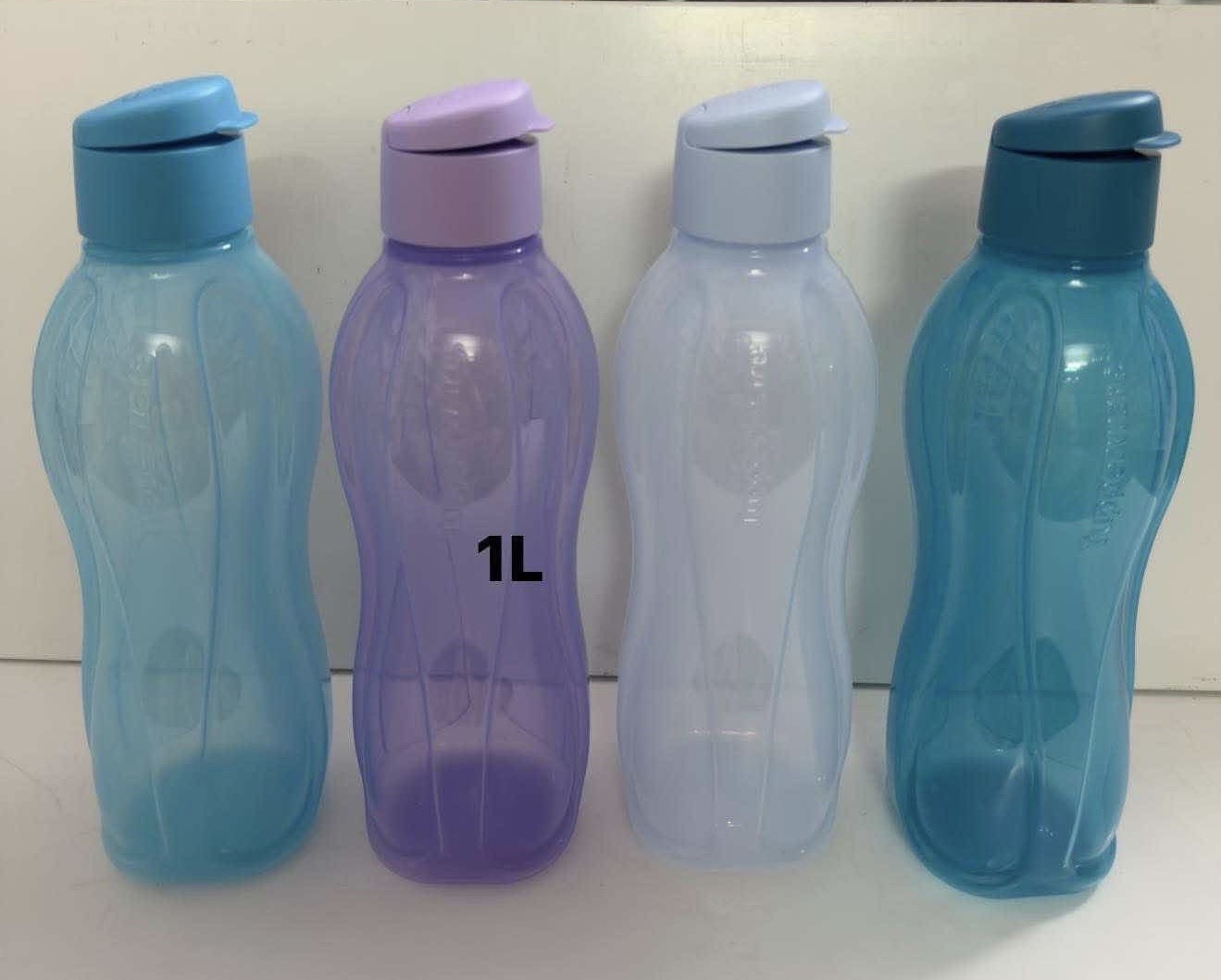 1 liter flipcap bottles set of 4