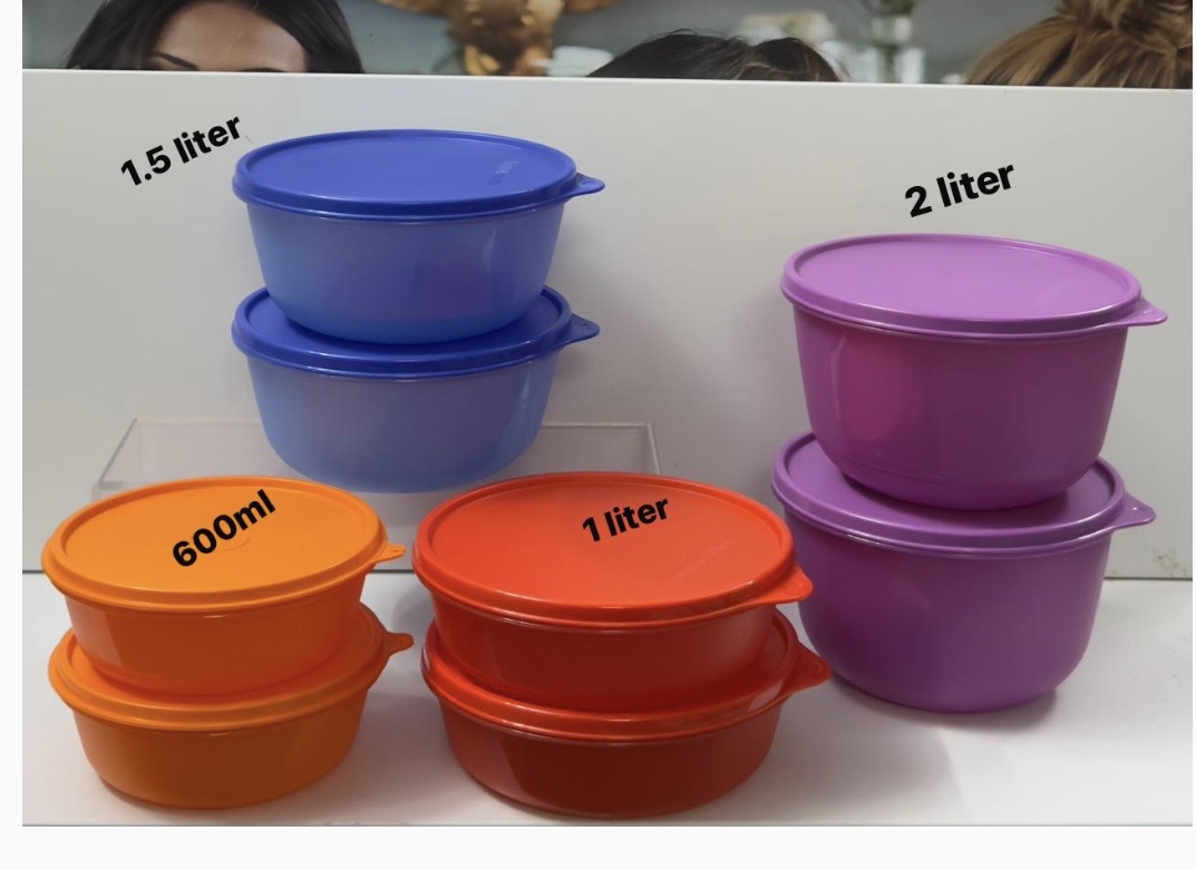 Combo of all 8 round airtight and liquid safe containers