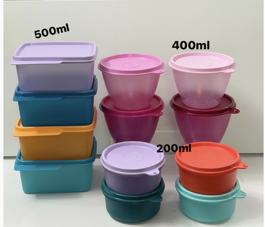 Combo of all 12 fridge boxes aliquid safe airtight