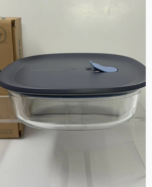 Micro safe(VIOLA) 1.6 L;1.7L combo of 2 bowls made of glass