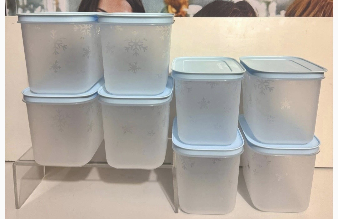 Freezer boxes 1.1 liter set of  8