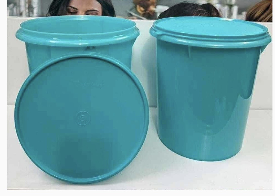 Giant canister (approx 9 liter) set of 2