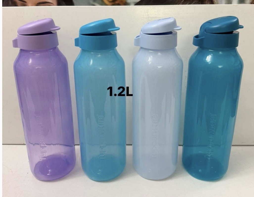1.2 liter flipcap  bottles set of 4