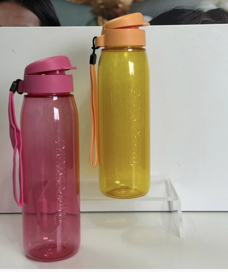 750ml sparkle polycarbonate bottles set of 2