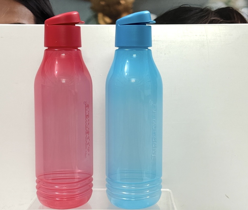 750ml triangle shape  flipcap bottles set of 2