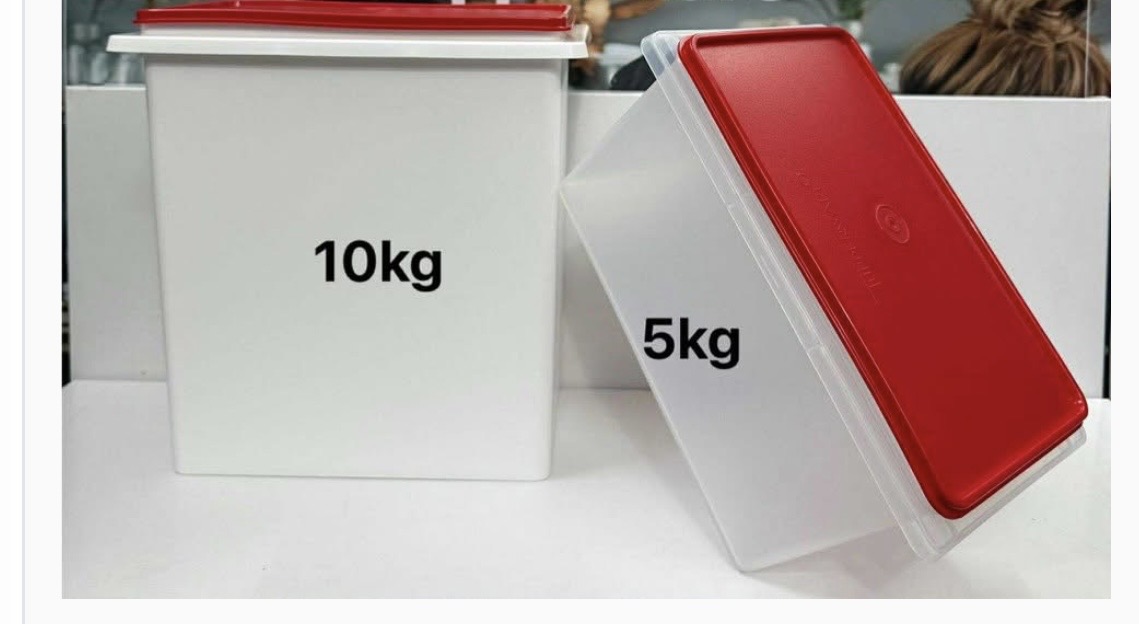 10kg and 5kg Airtight boxes combo
