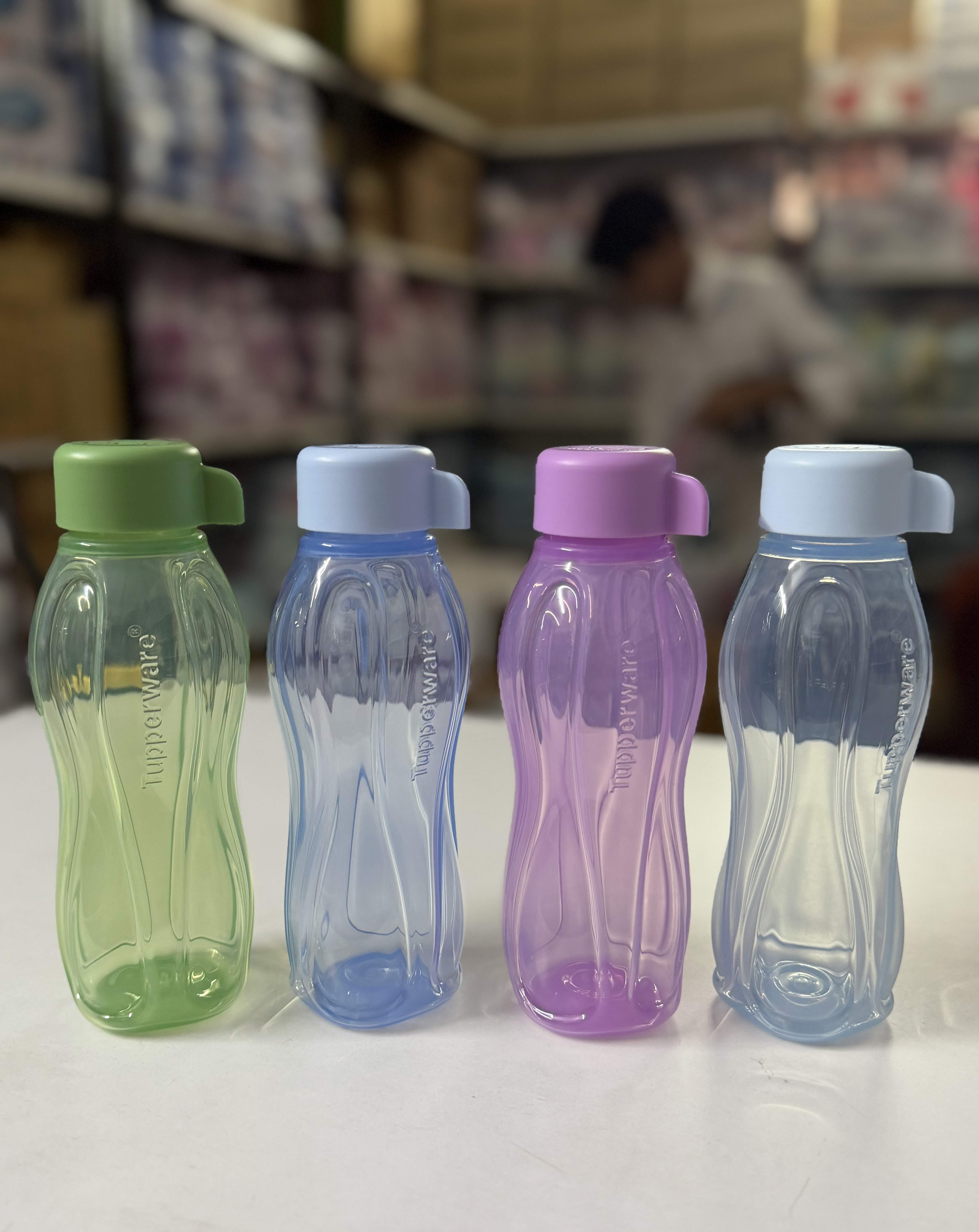 310 ml round cap bottles set of 4